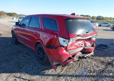 2022 Dodge Durango R/T Plus Awd из США, поврежденный, VIN 1C4SDJCT2NC101314
